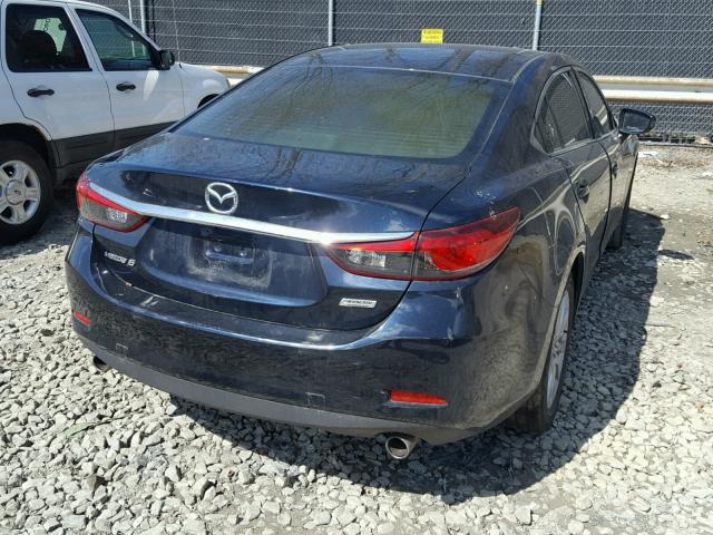 JM1GJ1U57G1426070 - 2016 MAZDA 6 SPORT BLUE photo 4