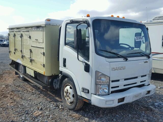 JALE5W16XA7301847 - 2010 ISUZU NPR WHITE photo 1