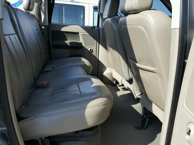 1D7KS28A57J593618 - 2007 DODGE RAM 2500 S BLACK photo 6