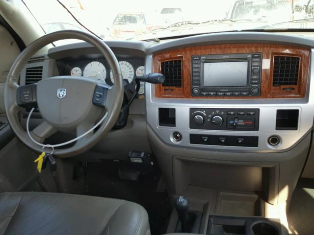 1D7KS28A57J593618 - 2007 DODGE RAM 2500 S BLACK photo 9