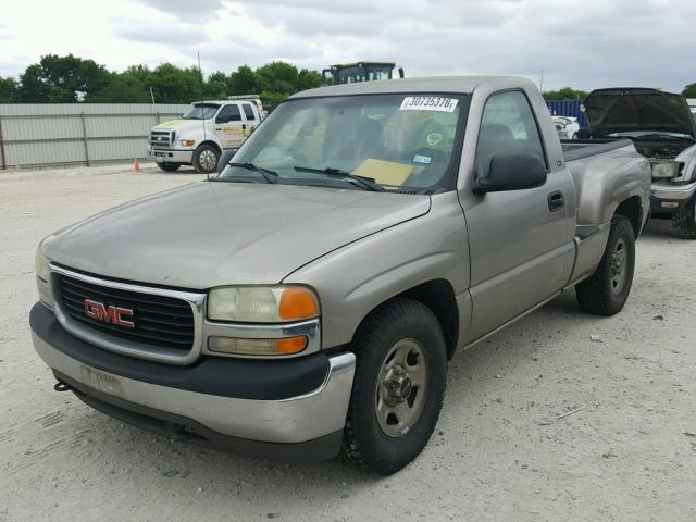 1GTEC14W4YZ168328 - 2000 GMC NEW SIERRA GRAY photo 2