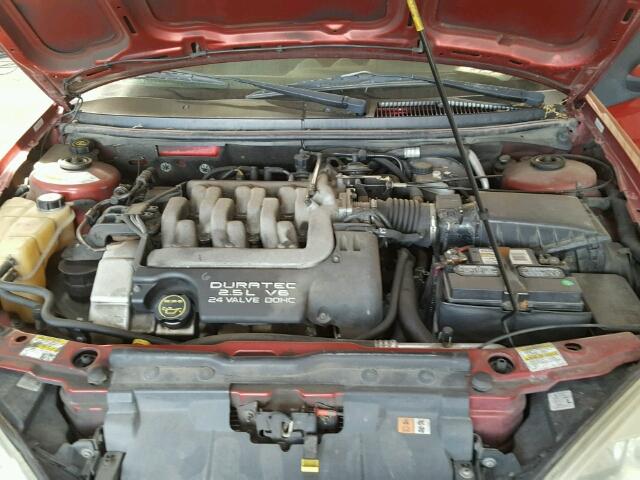 1ZWFT61L025606300 - 2002 MERCURY COUGAR V6 RED photo 7