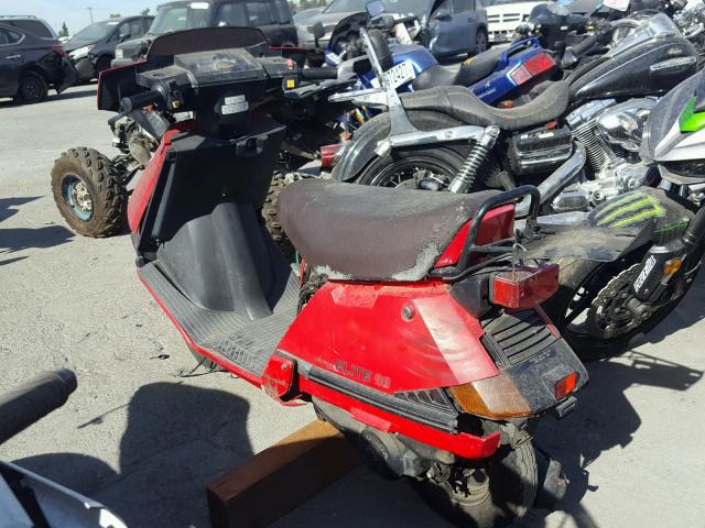 3H1HF0314TD100167 - 1996 HONDA CH80 RED photo 3