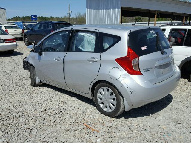 3N1CE2CP9FL378738 - 2015 NISSAN VERSA NOTE SILVER photo 3