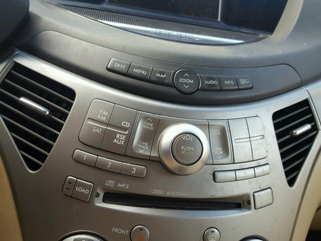 4S4WX9KD1A4400472 - 2010 SUBARU TRIBECA LI 白色 照片 9