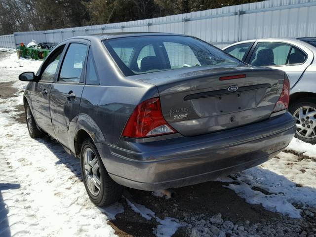 1FAFP34352W215620 - 2002 FORD FOCUS SE BLUE photo 3