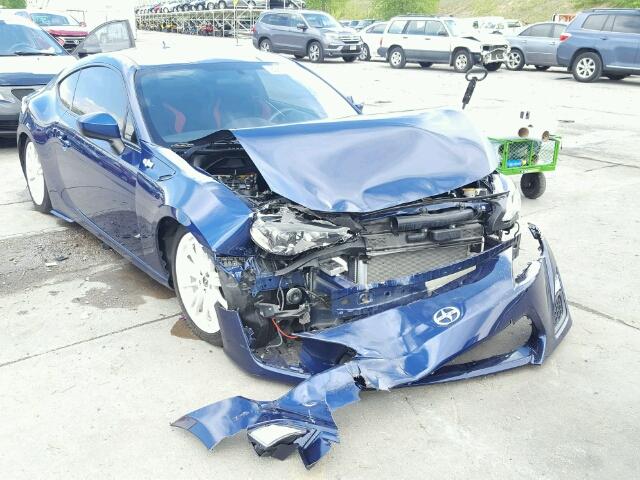 JF1ZNAA14D1707713 - 2013 SCION FRS BLUE photo 1