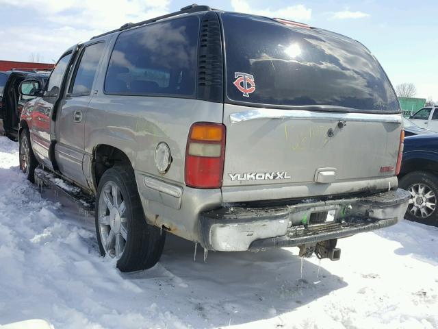 3GKFK16T61G284991 - 2001 GMC YUKON XL K SILVER photo 3