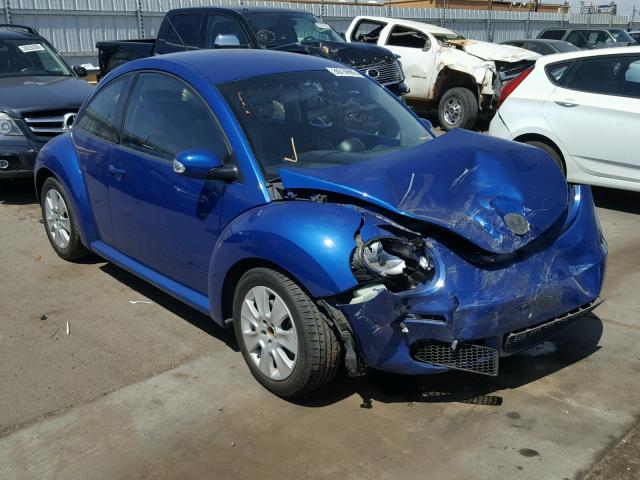 3VWPW31C48M502457 - 2008 VOLKSWAGEN NEW BEETLE BLUE photo 1