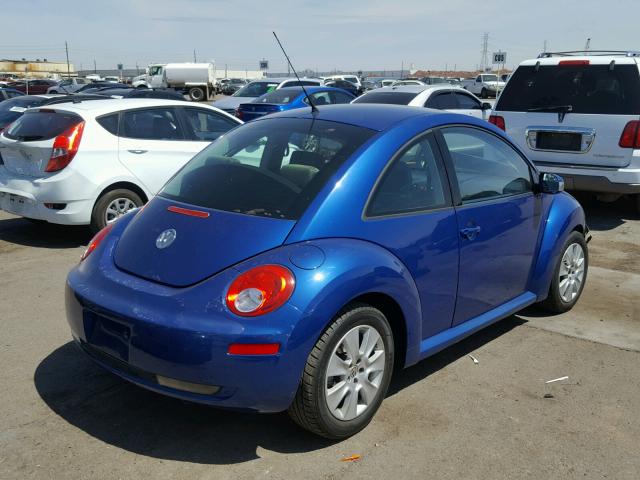 3VWPW31C48M502457 - 2008 VOLKSWAGEN NEW BEETLE 蓝色 照片 4