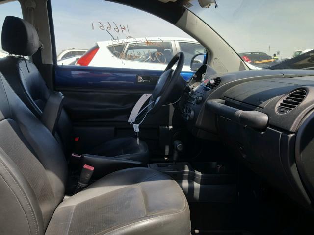 3VWPW31C48M502457 - 2008 VOLKSWAGEN NEW BEETLE 蓝色 照片 5