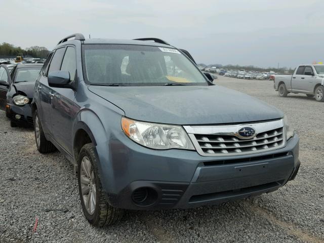 JF2SHBDC1BH745654 - 2011 SUBARU FORESTER 2 GREEN photo 1