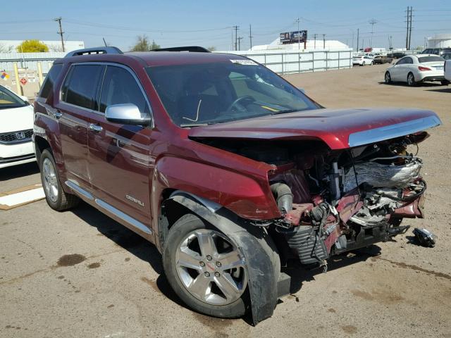 2GKALREK6G6289854 - 2016 GMC TERRAIN DE RED photo 1