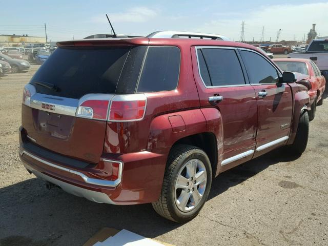 2GKALREK6G6289854 - 2016 GMC TERRAIN DE RED photo 4