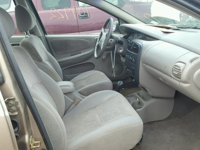 1P3ES46C4YD553473 - 2000 PLYMOUTH NEON BASE 金色 照片 5