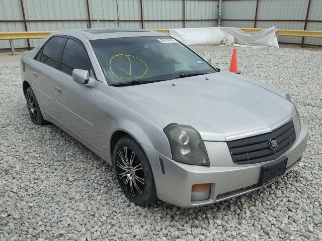 1G6DM57T870130270 - 2007 CADILLAC CTS SILVER photo 1