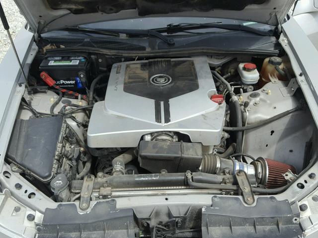 1G6DM57T870130270 - 2007 CADILLAC CTS SILVER photo 7