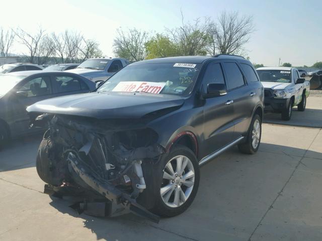 1C4RDHDG4DC527531 - 2013 DODGE DURANGO CR BLACK photo 2