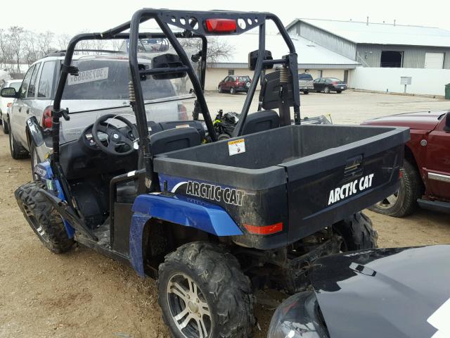 4UF12MPVXCT302477 - 2012 ARCTIC CAT PROWLER BLUE photo 3