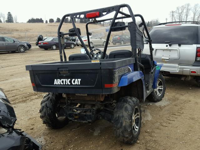 4UF12MPVXCT302477 - 2012 ARCTIC CAT PROWLER BLUE photo 4