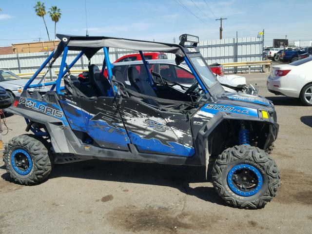 4XAXT9EA7DB151964 - 2013 POLARIS RZR 4 900 BLUE photo 9