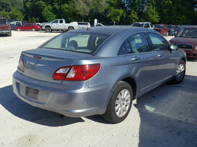 1C3LC46R47N673764 - 2007 CHRYSLER SEBRING SILVER photo 4