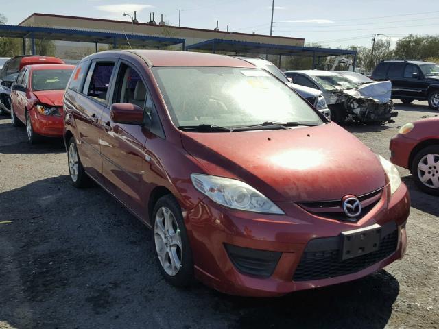 JM1CR293480319974 - 2008 MAZDA 5 RED photo 1