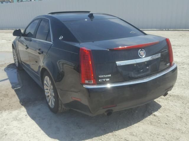 1G6DP5EV3A0132821 - 2010 CADILLAC CTS PREMIU BLACK photo 3