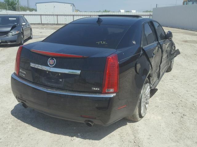 1G6DP5EV3A0132821 - 2010 CADILLAC CTS PREMIU BLACK photo 4