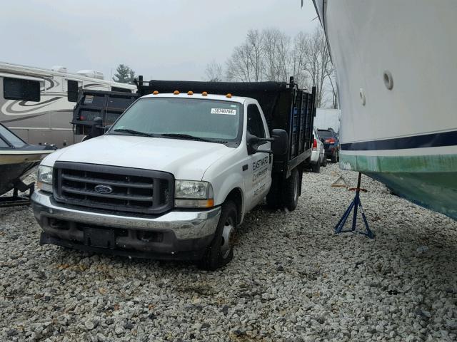 1FDWF36L04EC07777 - 2004 FORD F350 SUPER WHITE photo 9