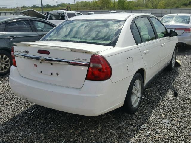 1G1ZT54855F288560 - 2005 CHEVROLET MALIBU LS თეთრი ფოტო 4