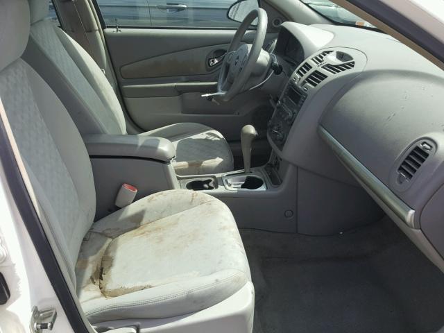 1G1ZT54855F288560 - 2005 CHEVROLET MALIBU LS თეთრი ფოტო 5