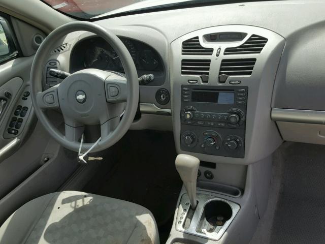 1G1ZT54855F288560 - 2005 CHEVROLET MALIBU LS თეთრი ფოტო 9
