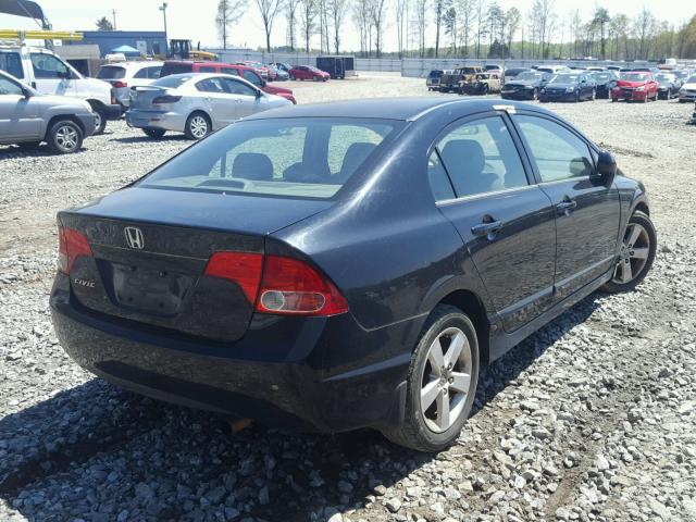 2HGFA16938H308064 - 2008 HONDA CIVIC EXL 黑色 照片 4