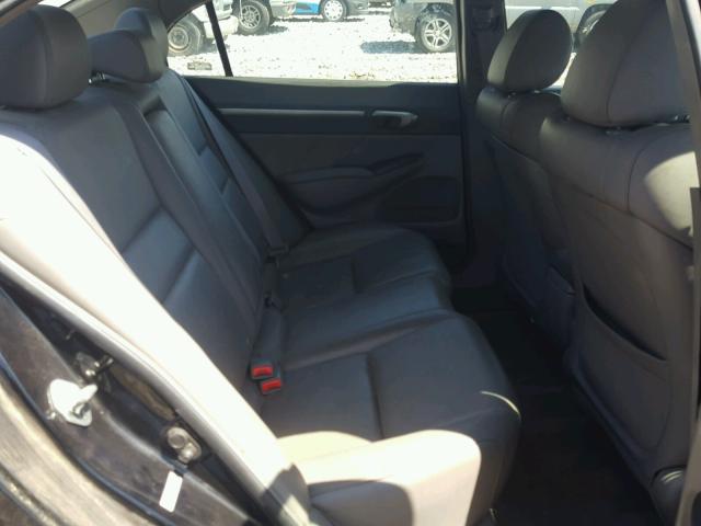 2HGFA16938H308064 - 2008 HONDA CIVIC EXL 黑色 照片 6