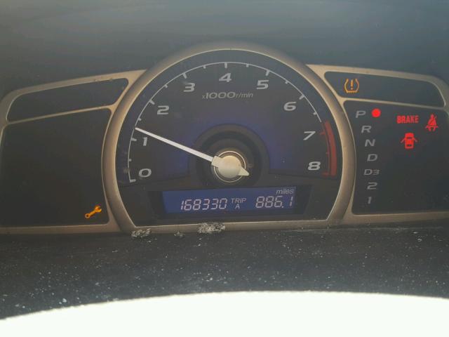 2HGFA16938H308064 - 2008 HONDA CIVIC EXL 黑色 照片 8