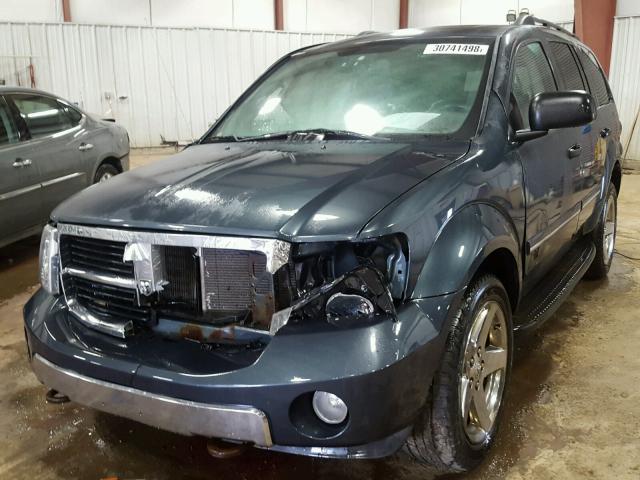 1D8HB58217F527666 - 2007 DODGE DURANGO LI BLUE photo 2