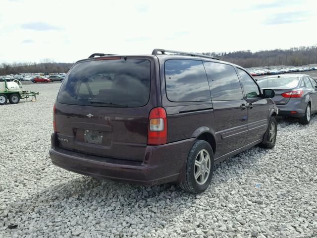 1GHDX13E94D228579 - 2004 OLDSMOBILE SILHOUETTE PURPLE photo 4