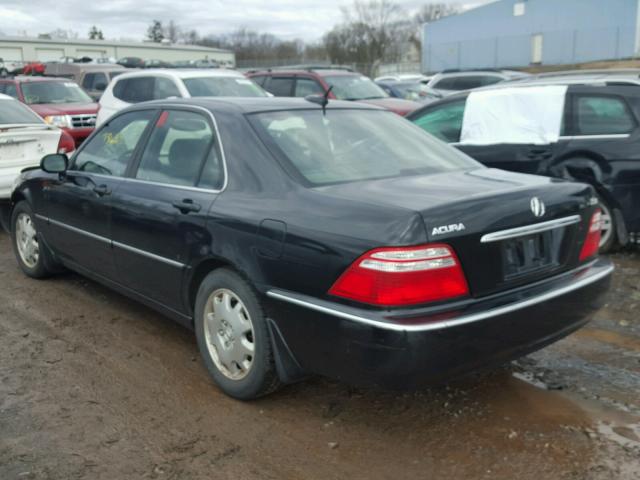 JH4KA96654C006918 - 2004 ACURA 3.5RL BLACK photo 3