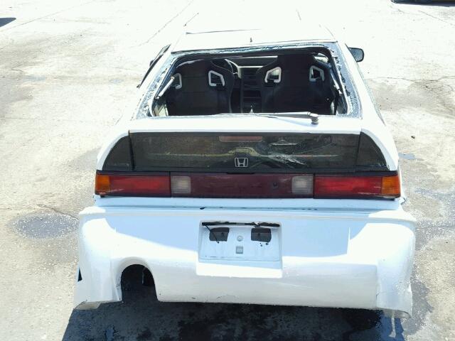 JHMED9362MS006308 - 1991 HONDA CIVIC CRX WHITE photo 6