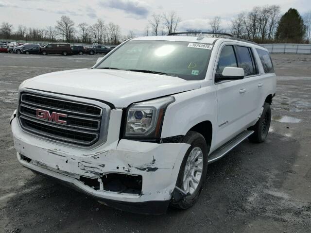 1GKS2GKCXGR258345 - 2016 GMC YUKON XL K WHITE photo 2