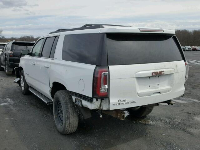 1GKS2GKCXGR258345 - 2016 GMC YUKON XL K WHITE photo 3