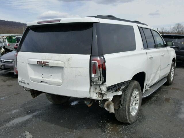 1GKS2GKCXGR258345 - 2016 GMC YUKON XL K WHITE photo 4