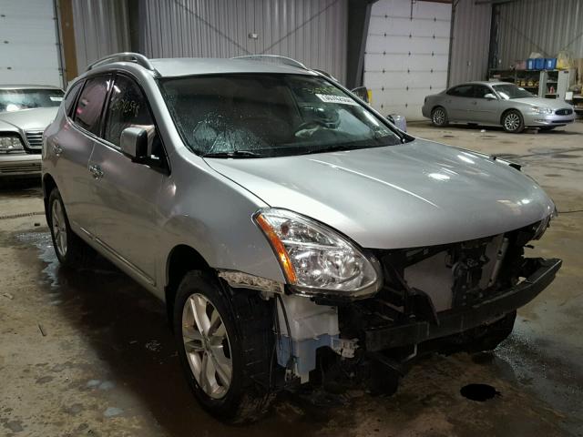 JN8AS5MV4CW365451 - 2012 NISSAN ROGUE S SILVER photo 1