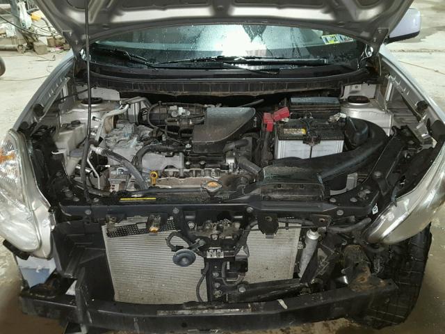 JN8AS5MV4CW365451 - 2012 NISSAN ROGUE S SILVER photo 7