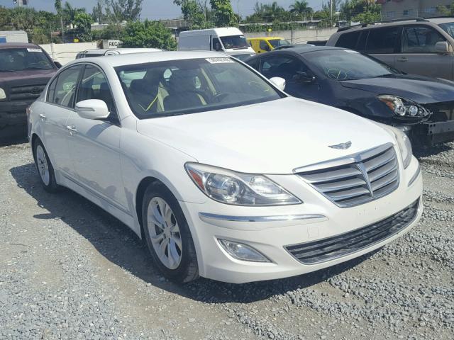 KMHGC4DD9DU210357 - 2013 HYUNDAI GENESIS 3. WHITE photo 1