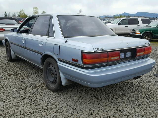 4T1VV22E3MU049120 - 1991 TOYOTA CAMRY LE BLUE photo 3