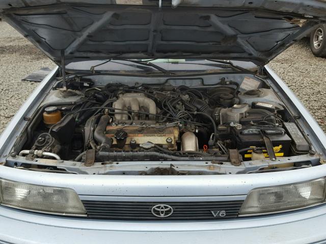 4T1VV22E3MU049120 - 1991 TOYOTA CAMRY LE BLUE photo 7