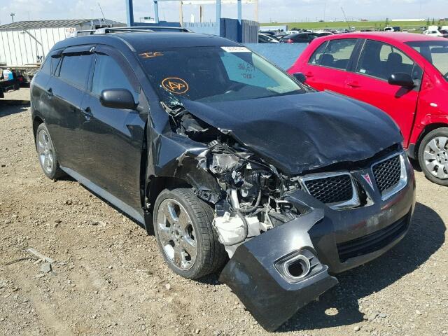 5Y2SP67049Z431432 - 2009 PONTIAC VIBE BLACK photo 1