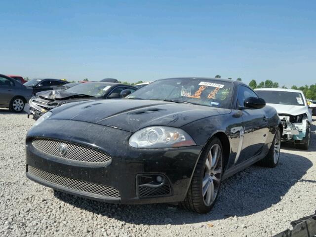 SAJWA43CX89B23000 - 2008 JAGUAR XKR BLACK photo 2